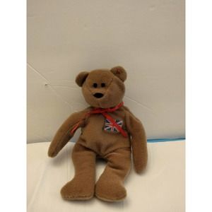 TY BEANIE BABIE BRITANNIA RETIRED 1993. RARE!! NO HEAD TAG